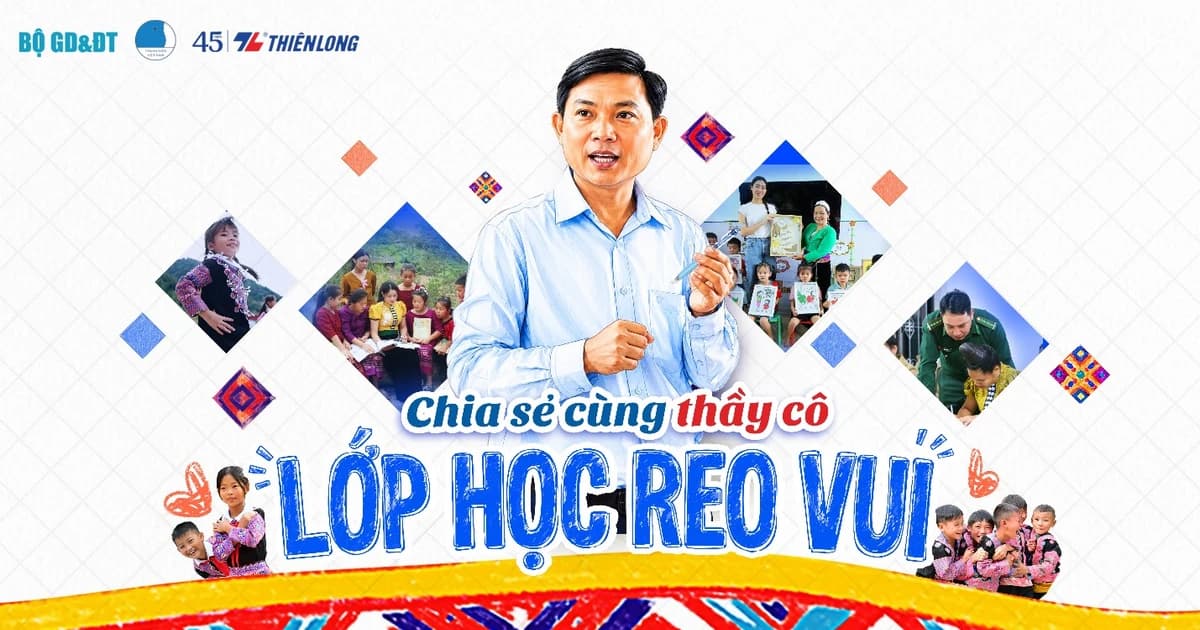 CEO Thiên Long: 'Gieo tri thức từ những Lớp học reo vui'