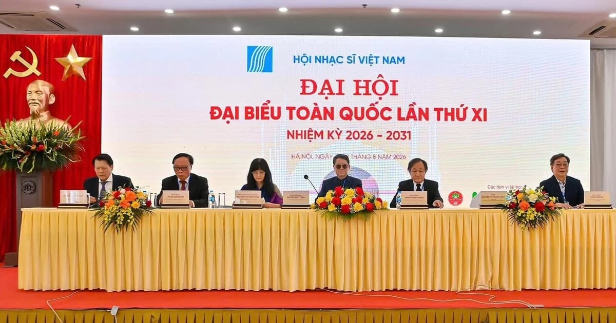 Nhạc sĩ Nguyễn Đức Trịnh đắc cử Chủ tịch Hội Nhạc sĩ Việt Nam khóa XI