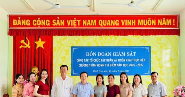 An Giang triển khai Chương trình giáo dục mầm non thí điểm