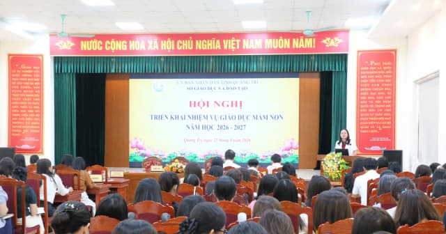Giáo dục mầm non Quảng Trị đổi mới tổ chức, bảo đảm quyền lợi học tập của trẻ