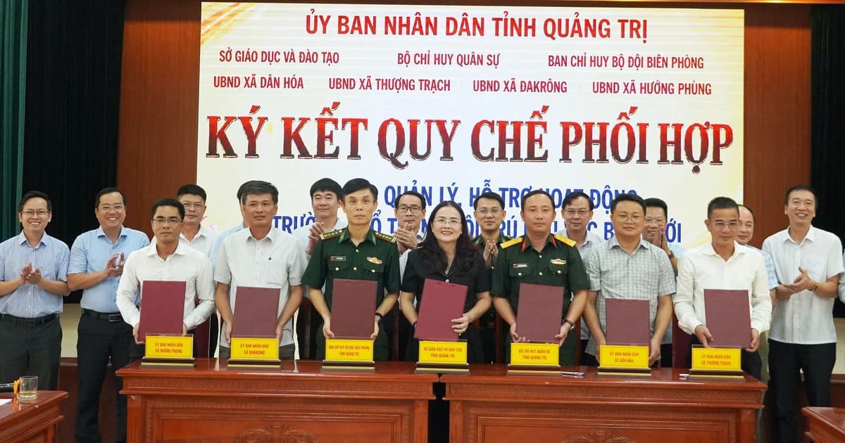 Sở GD&ĐT Quảng Trị phối hợp quản lý, hỗ trợ hoạt động các trường nội trú khu vực biên giới