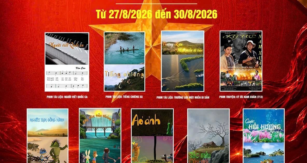 Chiếu miễn phí nhiều phim điện ảnh đặc sắc dịp Quốc khánh 2/9