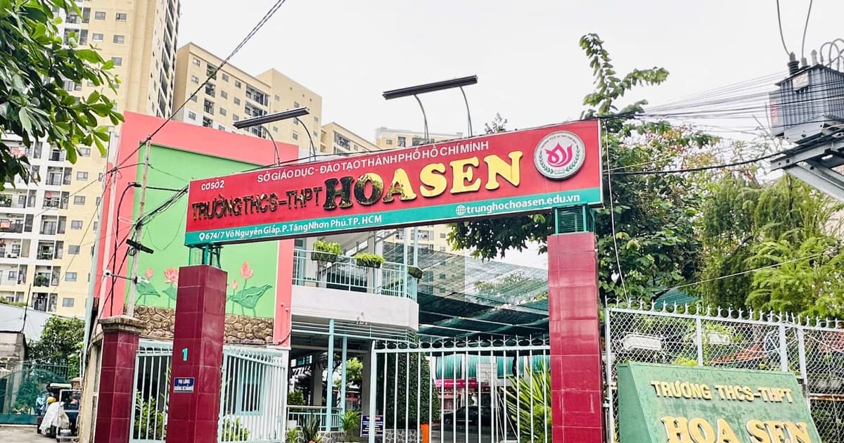 Học sinh Trường Hoa Sen phải chuyển trường vì cơ sở 2 chưa được cấp phép