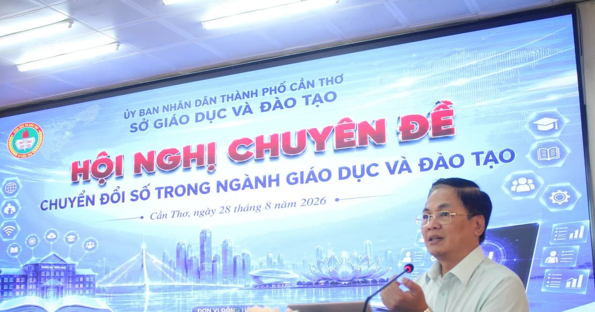 Giáo dục Cần Thơ tiếp tục phát huy hiệu quả chuyển đổi số trong toàn ngành