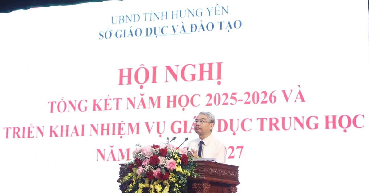 Hưng Yên lấy chất lượng thực chất làm thước đo giáo dục trung học