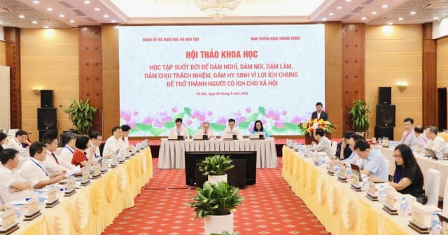 Học tập suốt đời để dám nghĩ, dám nói, dám làm và dám chịu trách nhiệm