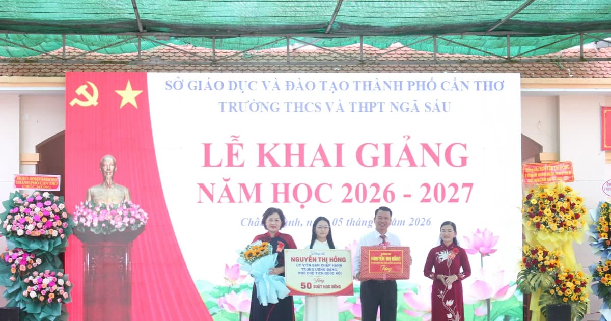 Cần Thơ triển khai đỡ đầu trường học từ năm học 2026 - 2027