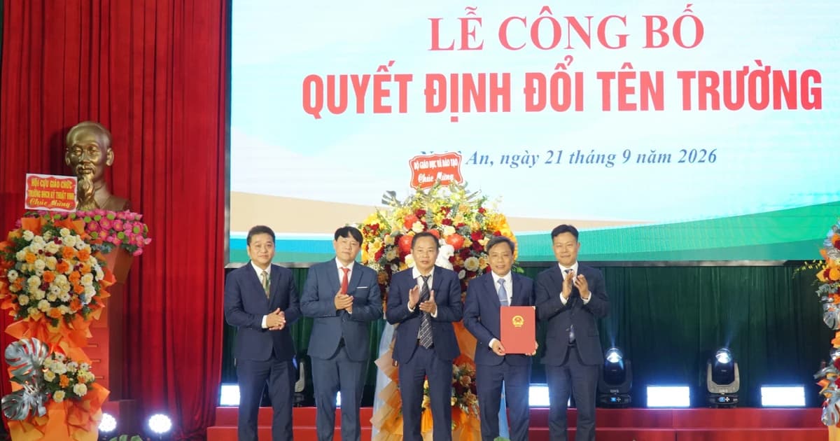 Trường Đại học Công nghệ Kỹ thuật Vinh: Bước chuyển mới với những yêu cầu mới