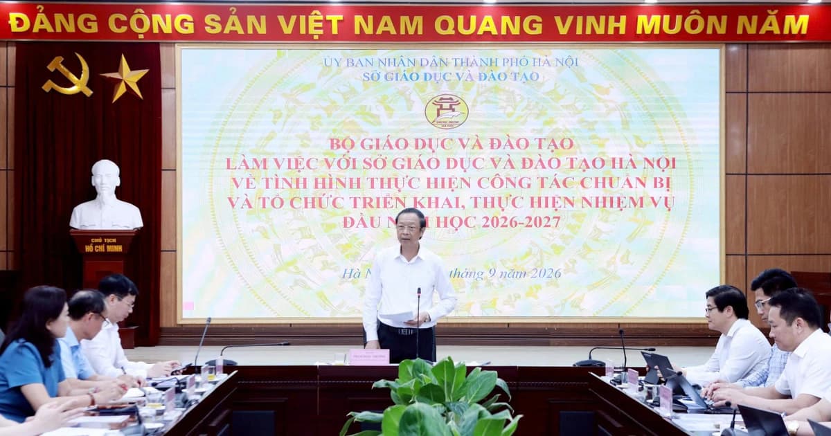 Lấy chất lượng quản lý và giảng dạy trong trường học làm thước đo sau sắp xếp