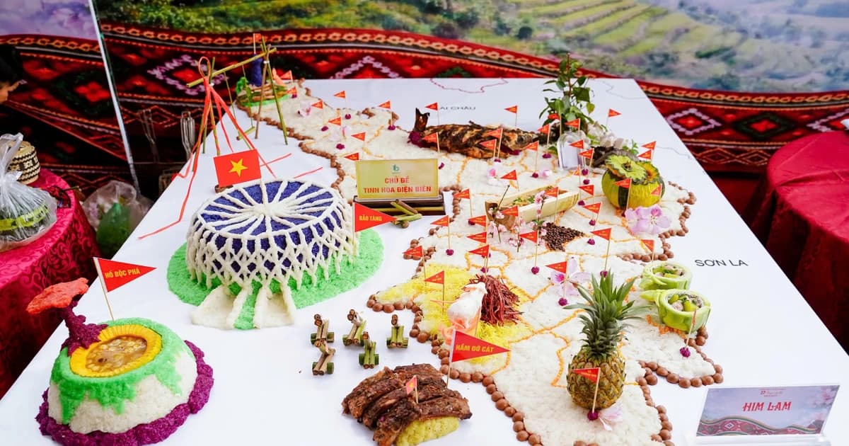 Hơn 100 gian hàng hội tụ tại Liên hoan ẩm thực Điện Biên 2026