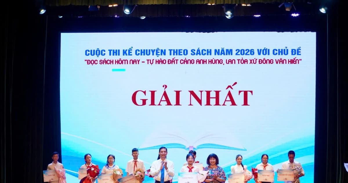 Học sinh Hải Phòng lan tỏa tình yêu quê hương qua những trang sách