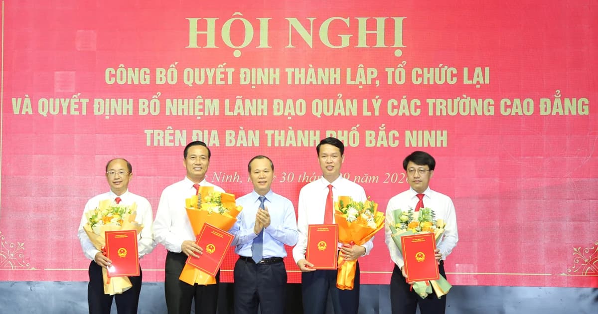 Bắc Ninh tổ chức lại trường cao đẳng, mở hướng nâng chất giáo dục nghề nghiệp