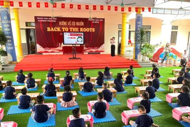 Tạo nền tảng tiếng Anh như ngôn ngữ thứ hai từ bậc mầm non ở Phú Thọ