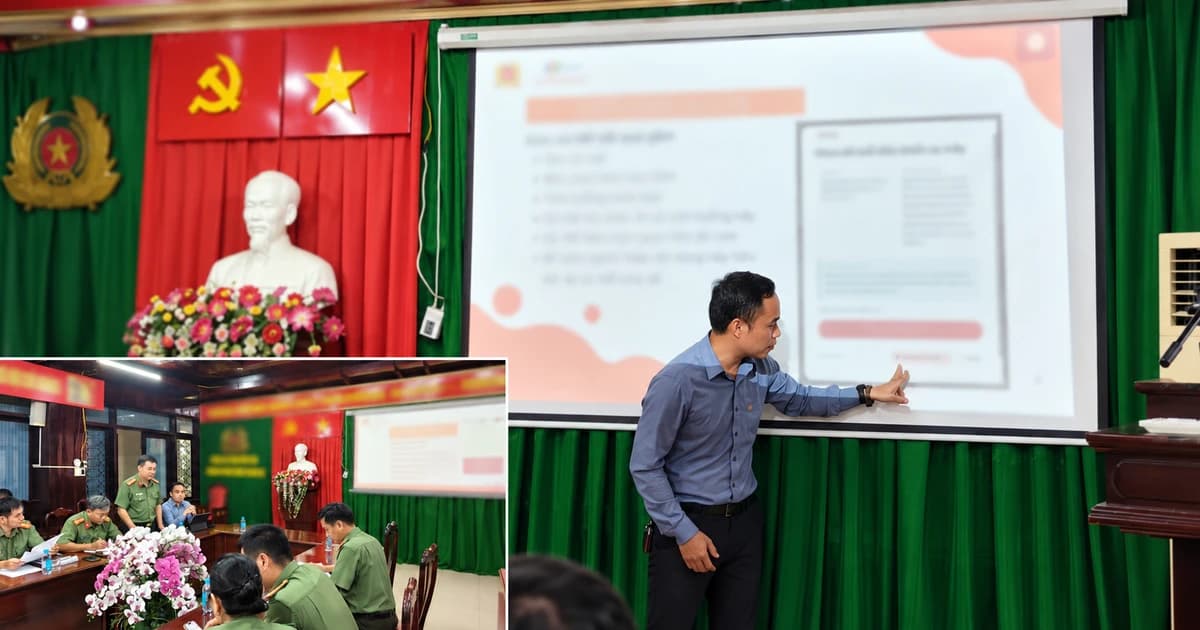 Công an Đắk Lắk đưa AI hỗ trợ pháp luật tới học sinh, sinh viên