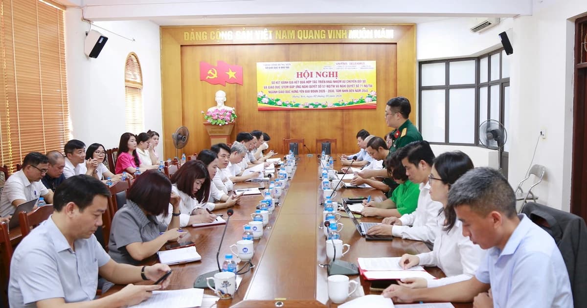 Chuyển đổi số và STEM tạo nền tảng đổi mới giáo dục ở Hưng Yên
