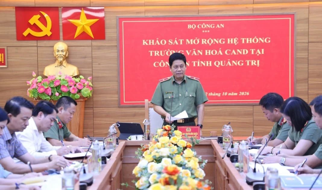 Bộ Công an khảo sát thành lập Trường Văn hóa Công an Nhân dân tại Quảng Trị