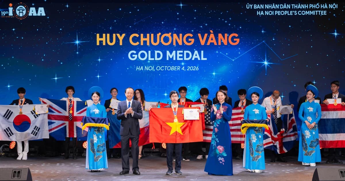 Việt Nam thắng lớn tại Kỳ thi Olympic Thiên văn và Vật lý thiên văn quốc tế 2026