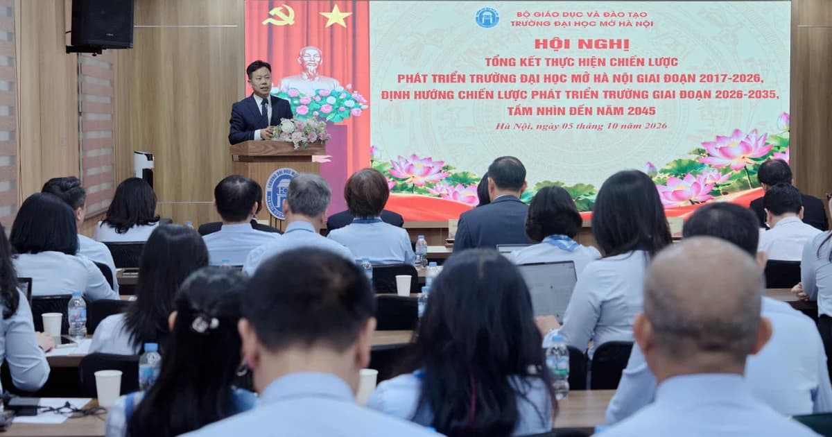 Trường Đại học Mở Hà Nội định vị lại mô hình giáo dục mở trong thời đại AI