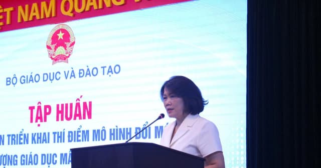 Bắt đầu thí điểm Mô hình đổi mới, nâng cao chất lượng giáo dục mầm non
