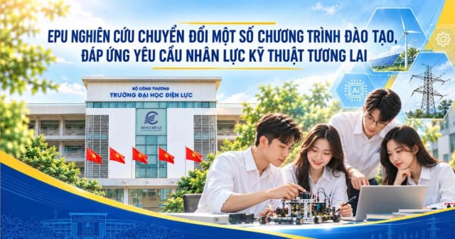 EPU nghiên cứu chuyển đổi một số chương trình đào tạo đáp ứng nhân lực tương lai