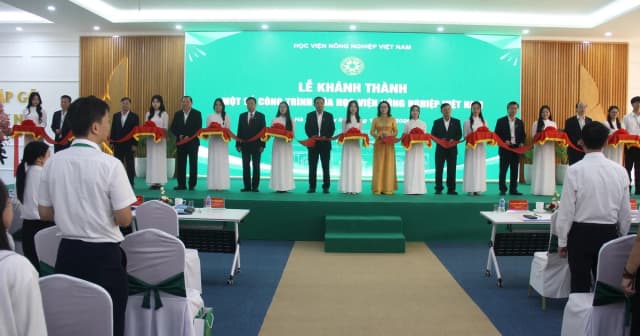 Học viện Nông nghiệp Việt Nam khánh thành 3 công trình ý nghĩa