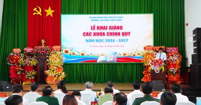 Trường Cao đẳng Kiên Giang nâng chất đào tạo trong năm học mới