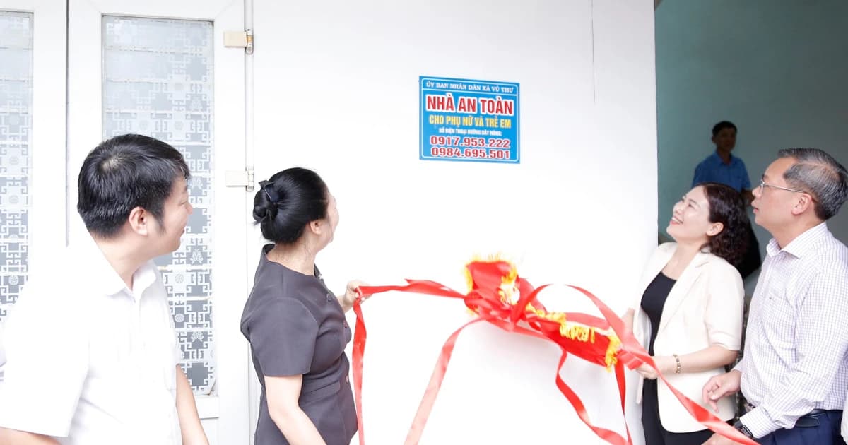 Ra mắt mô hình “Nhà an toàn cho phụ nữ và trẻ em” ở Hưng Yên