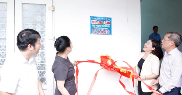 Ra mắt mô hình “Nhà an toàn cho phụ nữ và trẻ em” ở Hưng Yên