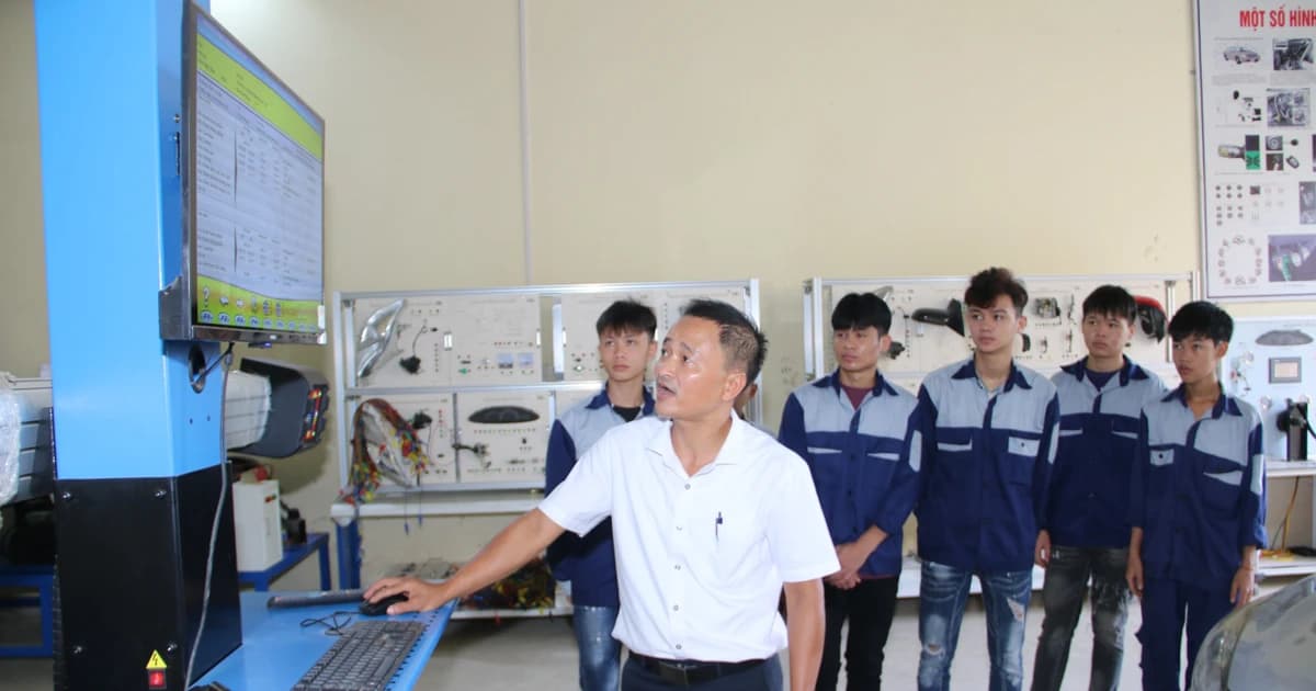 Trường nghề đổi mới phương pháp đào tạo, đáp ứng thị trường lao động