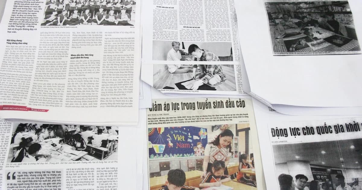79 tác phẩm vào Chung khảo Giải báo chí Vì sự nghiệp giáo dục Việt Nam 2026