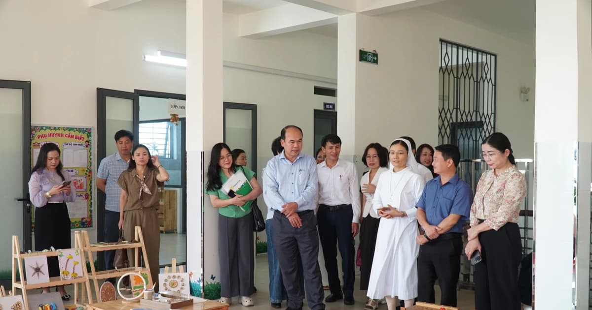 Gỡ vướng pháp lý, nâng cao chất lượng giáo dục mầm non vùng tôn giáo ở Nghệ An