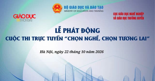 Thể lệ Cuộc thi trực tuyến 'Chọn nghề, chọn tương lai' năm 2026