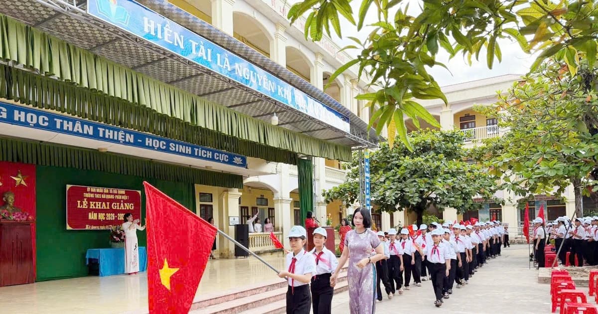 Đổi mới để nâng cao chất lượng giáo dục sau sắp xếp trường học