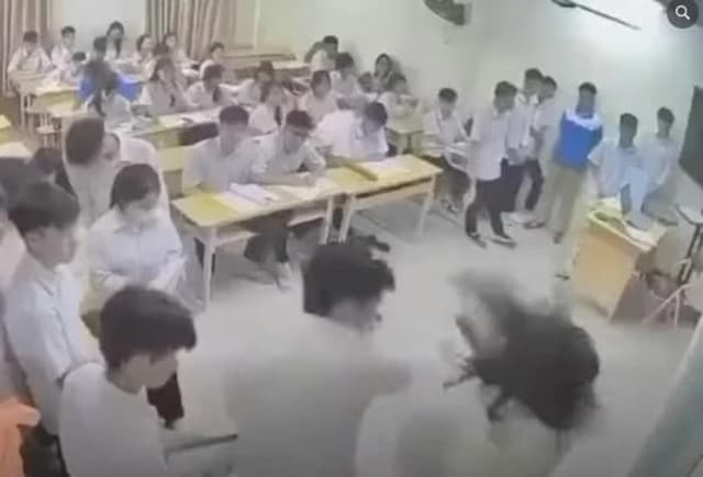 Trường Mạc Đĩnh Chi lên tiếng về việc học sinh bạo lực với cô giáo