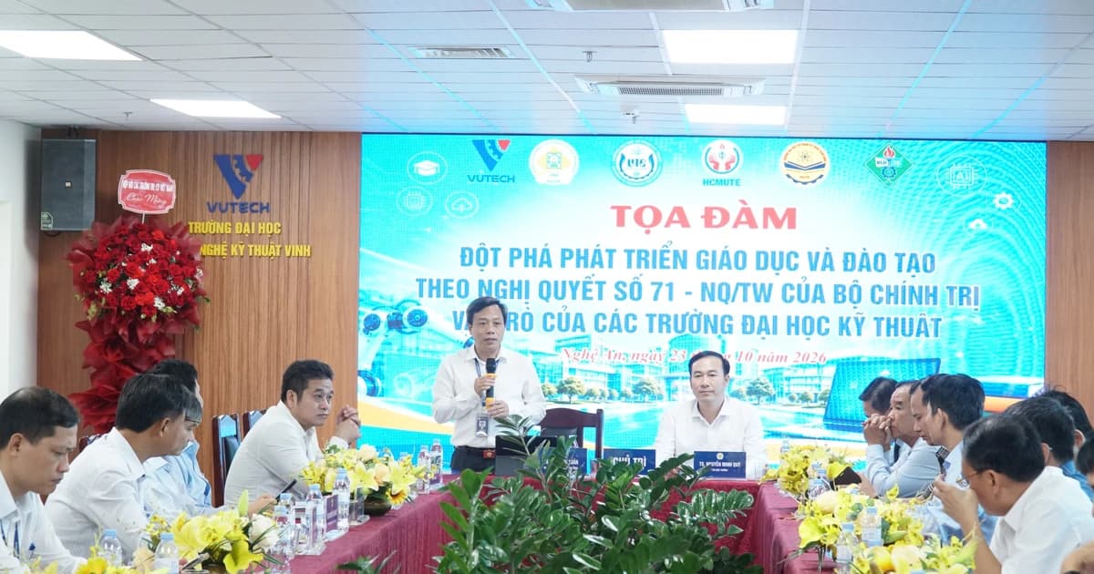 Khối các trường đại học kỹ thuật trước yêu cầu đột phá đào tạo nhân lực