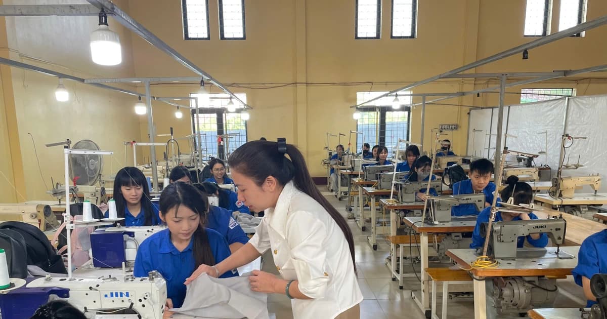 Dạy nghề cho học sinh vùng khó, mở rộng cơ hội việc làm bền vững