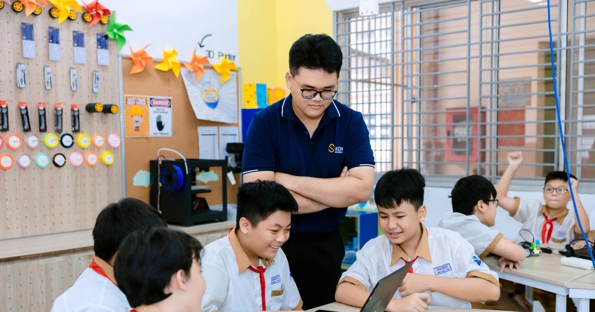 Từ bài học STEM phát triển năng lực qua khám phá, trải nghiệm
