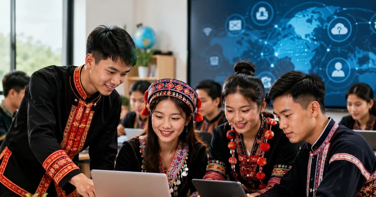 Phát triển kỹ năng số tạo sinh kế cho thanh niên thoát nghèo bền vững