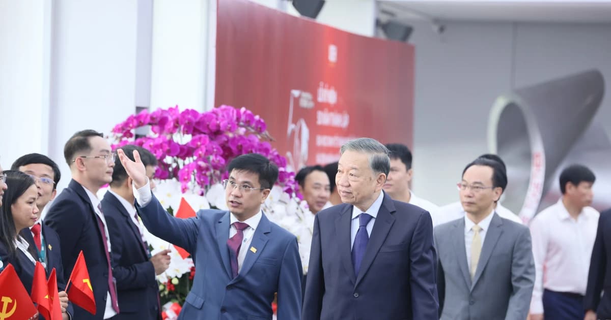 Tổng Bí thư, Chủ tịch nước Tô Lâm dự Lễ kỷ niệm 50 năm thành lập Đại học Kinh tế TPHCM