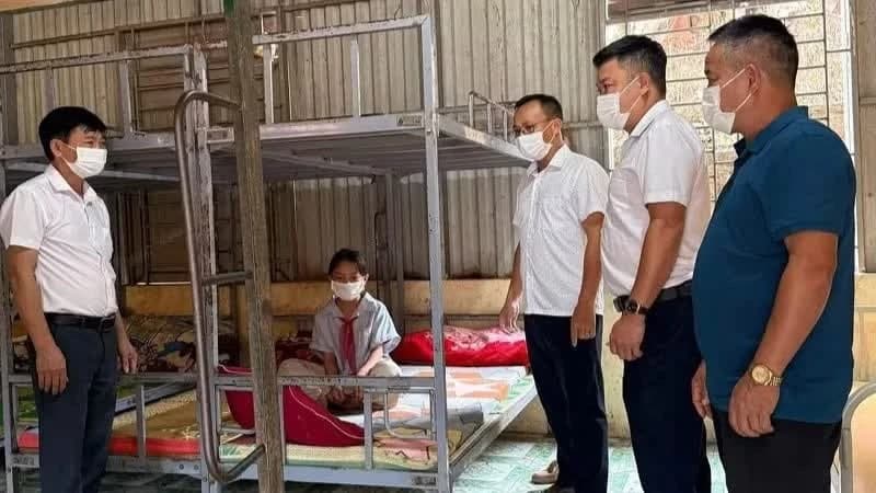 33 học sinh ở xã biên giới Nà Hỳ mắc bệnh quai bị