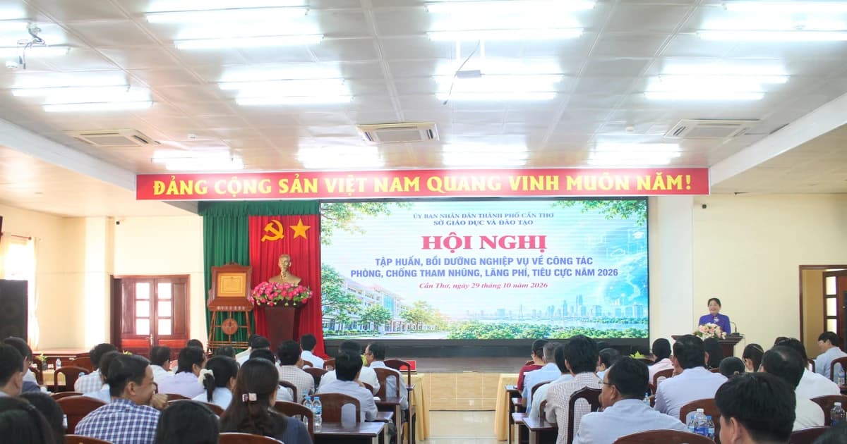 Ngành GD Cần Thơ nâng cao kiến thức phòng, chống tham nhũng, lãng phí, tiêu cực
