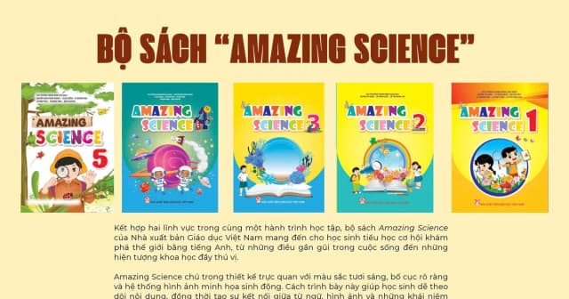 Mở cánh cửa khoa học, khơi nguồn tiếng Anh từ những năm đầu đời
