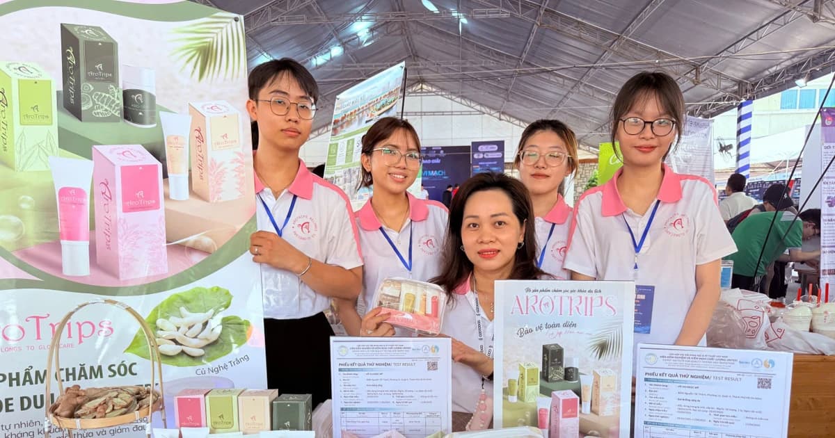 Nhóm sinh viên ĐH Nguyễn Tất Thành đạt giải cao cuộc thi sáng tạo, khởi nghiệp