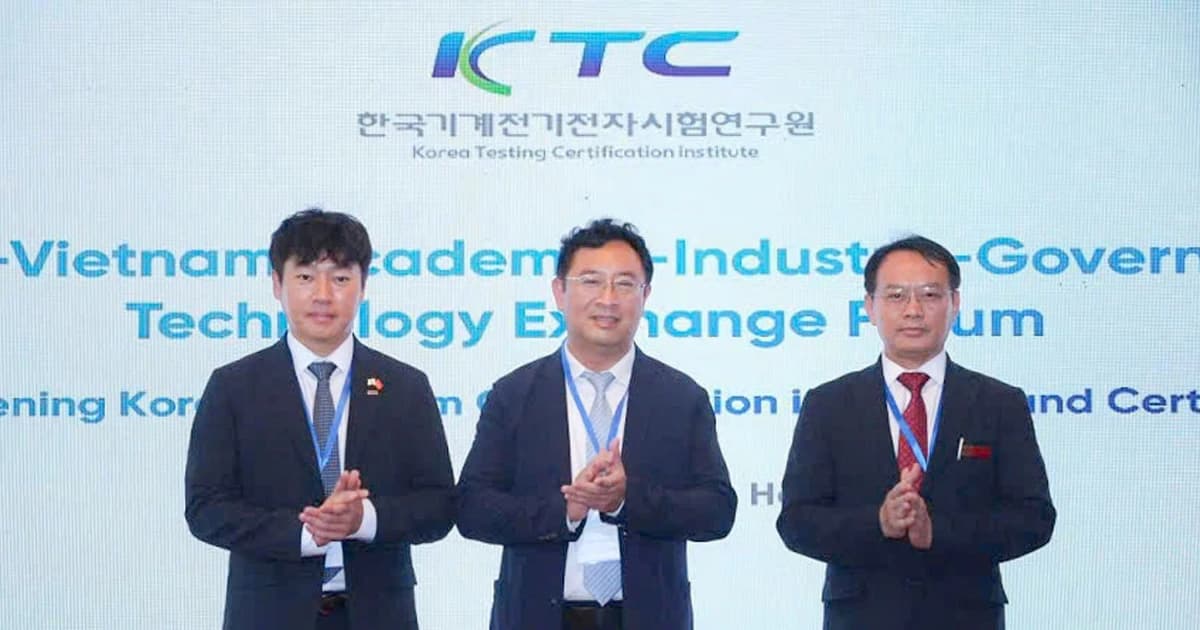 Ba bên 'bắt tay' xây dựng phòng kiểm định quốc tế ở Việt Nam