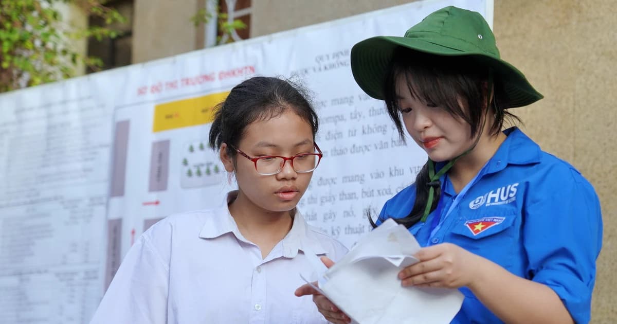 Trường THPT chuyên Khoa học Tự nhiên công bố kết quả thi lớp 10