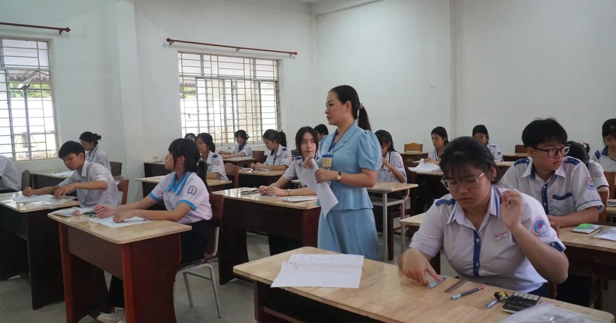 Cần Thơ công bố điểm chuẩn vào lớp 10
