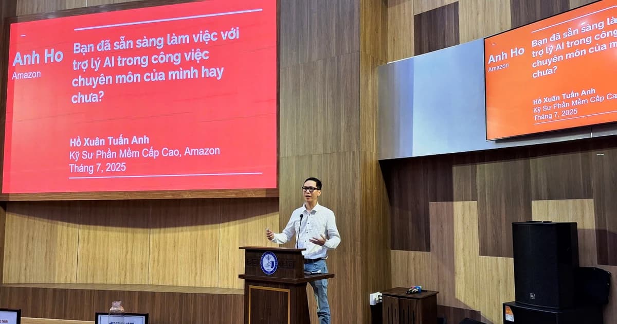 Chuyên gia chia sẻ kinh nghiệm ứng dụng trí tuệ nhân tạo