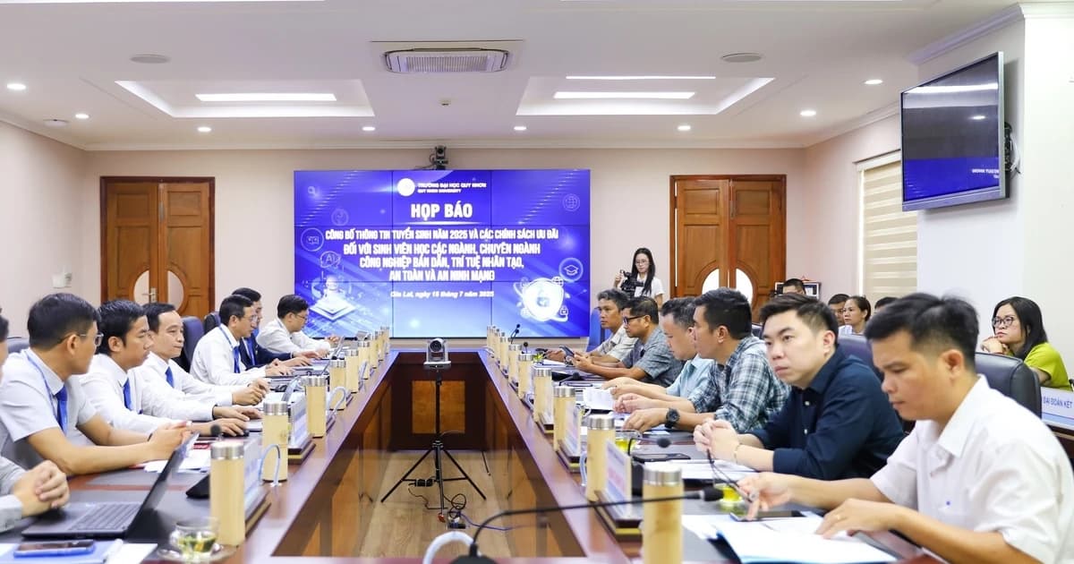 Chính sách ưu đãi cho sinh viên ngành công nghệ cao tại Trường Đại học Quy Nhơn