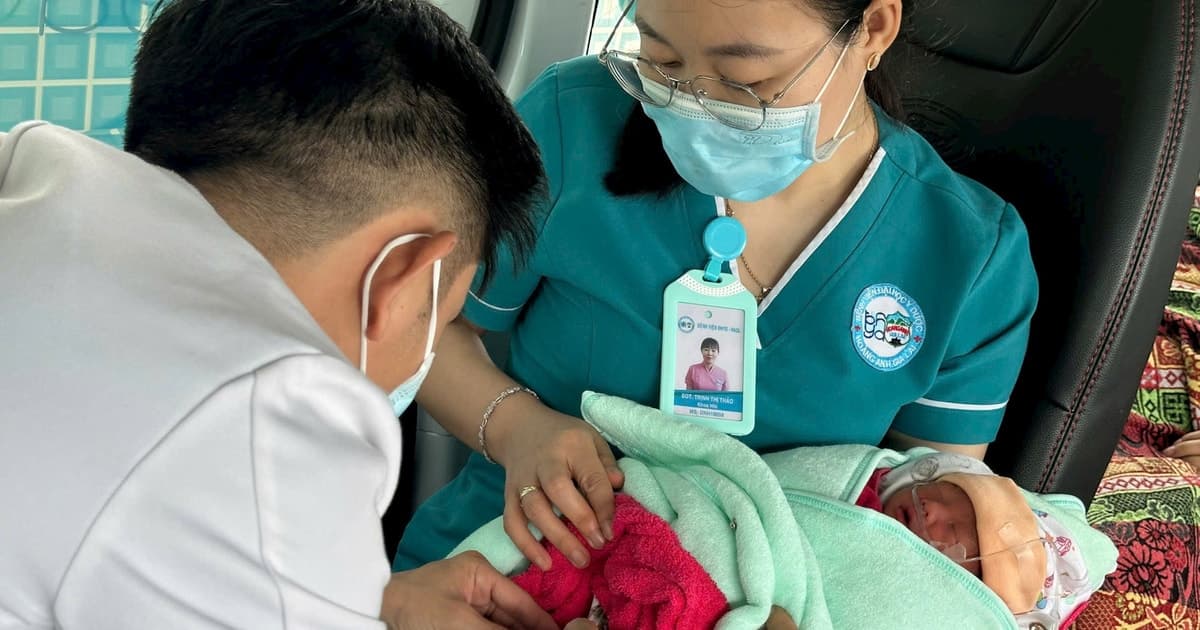 Gia Lai: Cứu sống em bé người Lào sinh non trong tình trạng nguy kịch