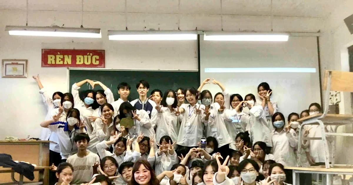 Lớp học 'trường làng' có điểm trung bình môn Văn đạt 8,9 điểm